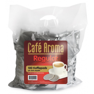 Cafe Aroma 100 KAFFEEPADS a 7g Regular  Megabeutel 